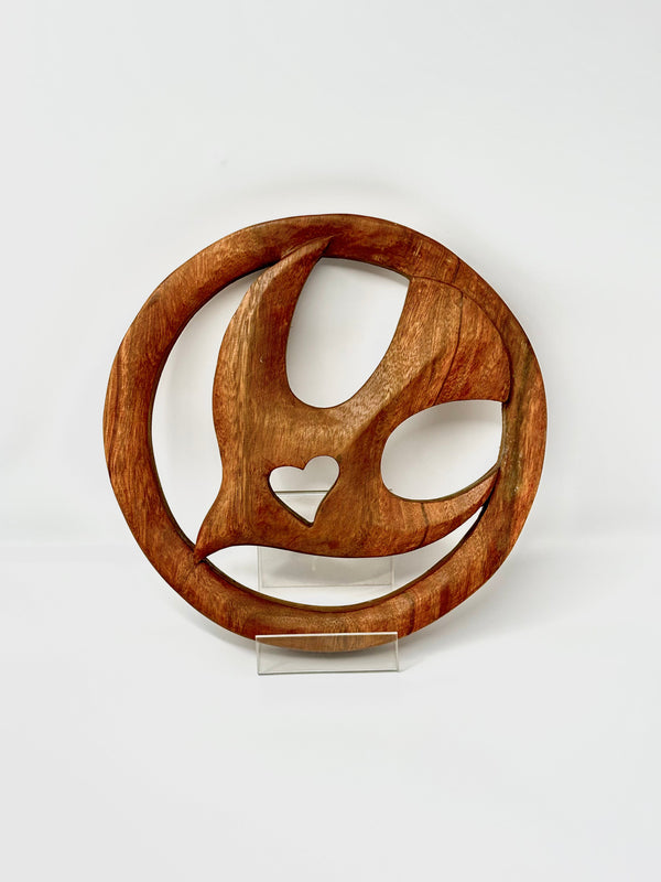 Come Holy Spirit woodwork