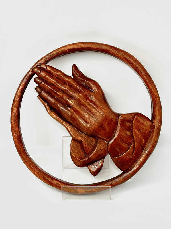 'Prayer changes Things' woodwork